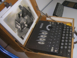 The Enigma-K, which Switzerland used during World War II, was easy to crack.
