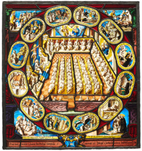 Stained-glass plate from the Ittingen Charterhouse, 1588.
