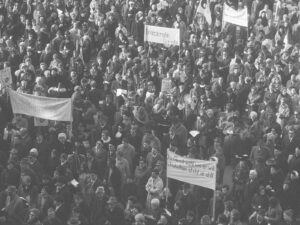 La marche sur Berne le 1er mars 1969.