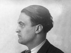 Porträt von Georges Oltramare, 1931.