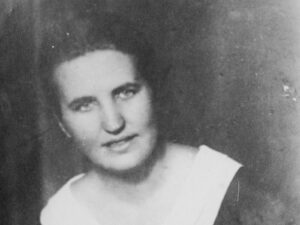 Hilde Bonhage at 31 years of age, in a portrait dating from 1938.