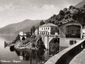 Die Zollstelle Valmara - Madonna di Ponte um 1940.