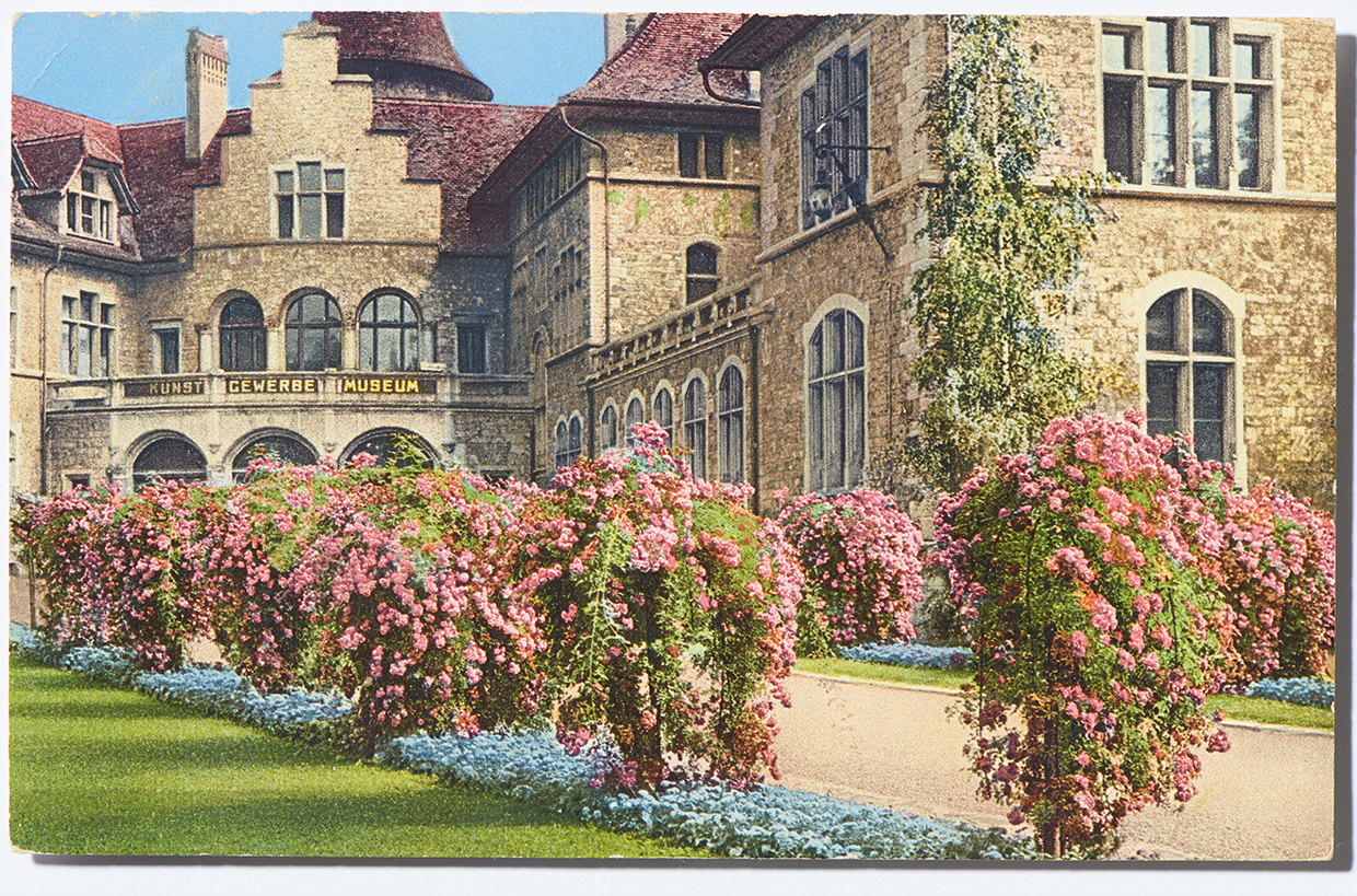 The National Museum on old postcards