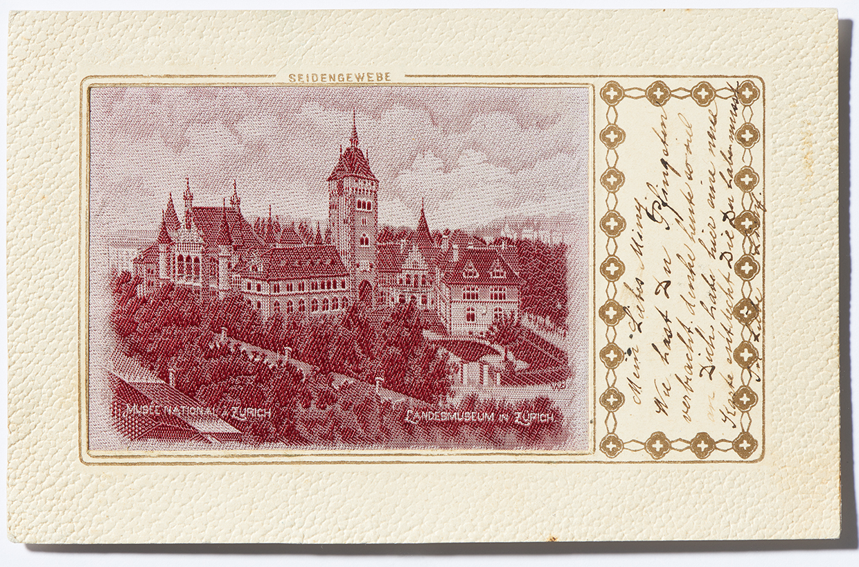 The National Museum on old postcards