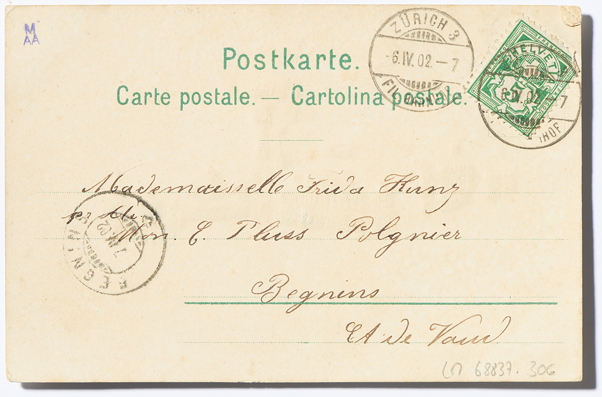 The National Museum on old postcards