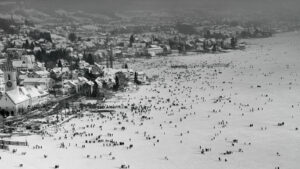 The ice at Meilen on 3 February 1963.