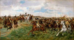1807, Friedland, painted by Ernest Meissonier between 1861 and 1875.