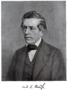 The controversial theologian David Friedrich Strauss (1808–1878).