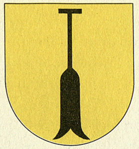 Wappen der Luzerner Feer, vor und nach der Erhebung in den Adelsstand 1488.