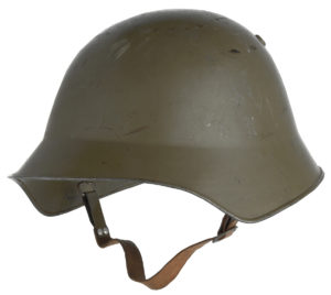 Original schweizer Stahl Helm alte Art kleine Größe!