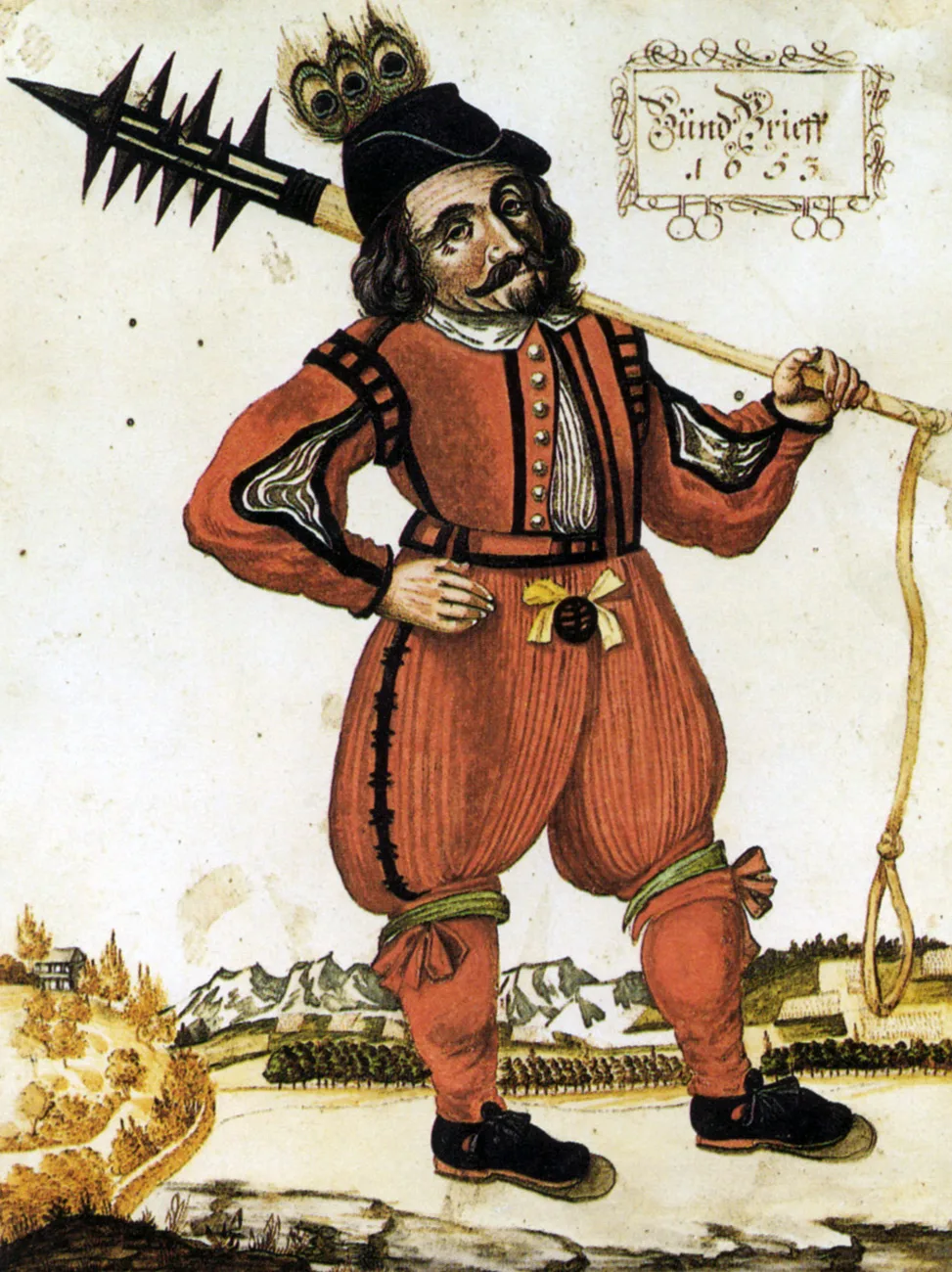 Niklaus Leuenberger 1615–1653 von Rüderswil BE, Obmann der Bauern