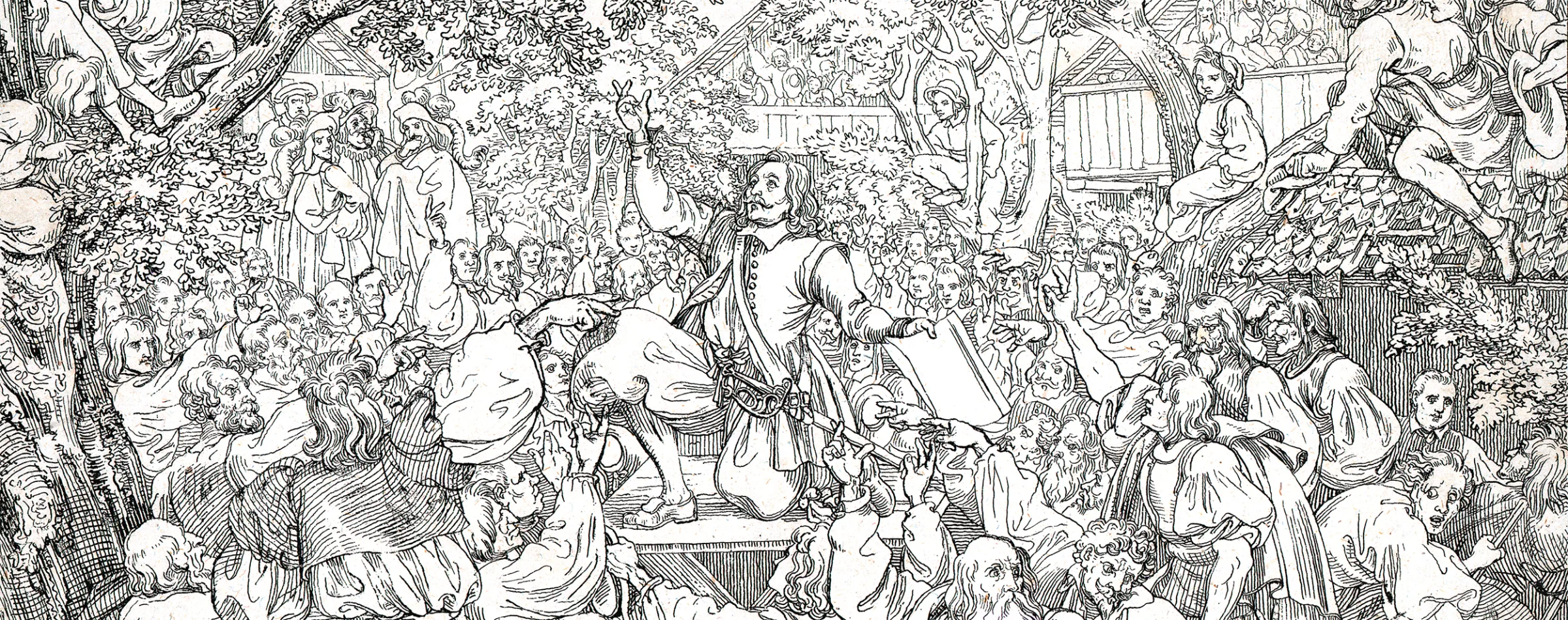 Niklaus Leuenberger beim Bundesschwur von Huttwil 1653 (Ausschnitt)