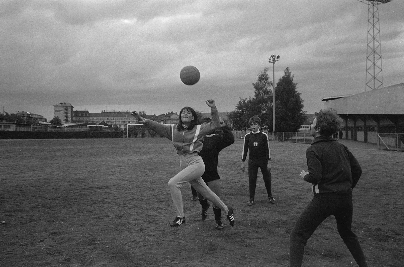 Erstmals im Fokus der Pressefotografie: Frauenfussball.