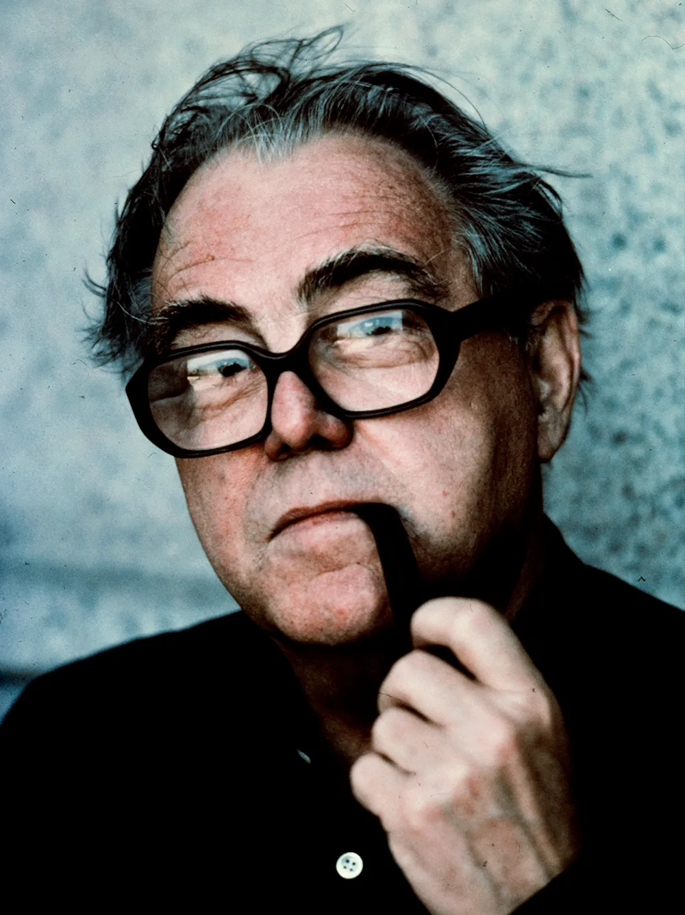 Porträt von Max Frisch, 1990.