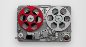 Nagra SN tape recorder, manufactured by the Swiss company Kudelski, 1973.