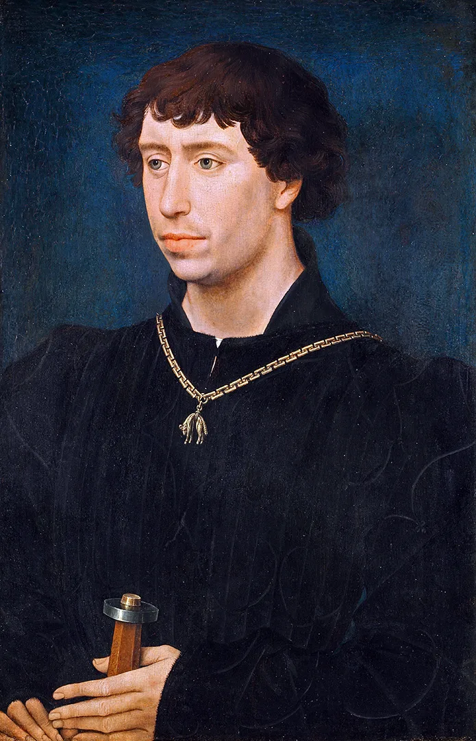 Karl der Kühne, Porträt um 1460, ein Werk von Rogier van der Weyden.