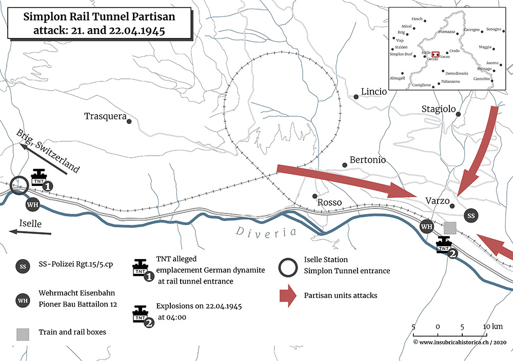 Le tunnel du Simpson entre la Suisse et le IIIe Reich  Karte-Partisanenangriff