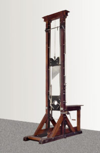 La guillotine de Lucerne.