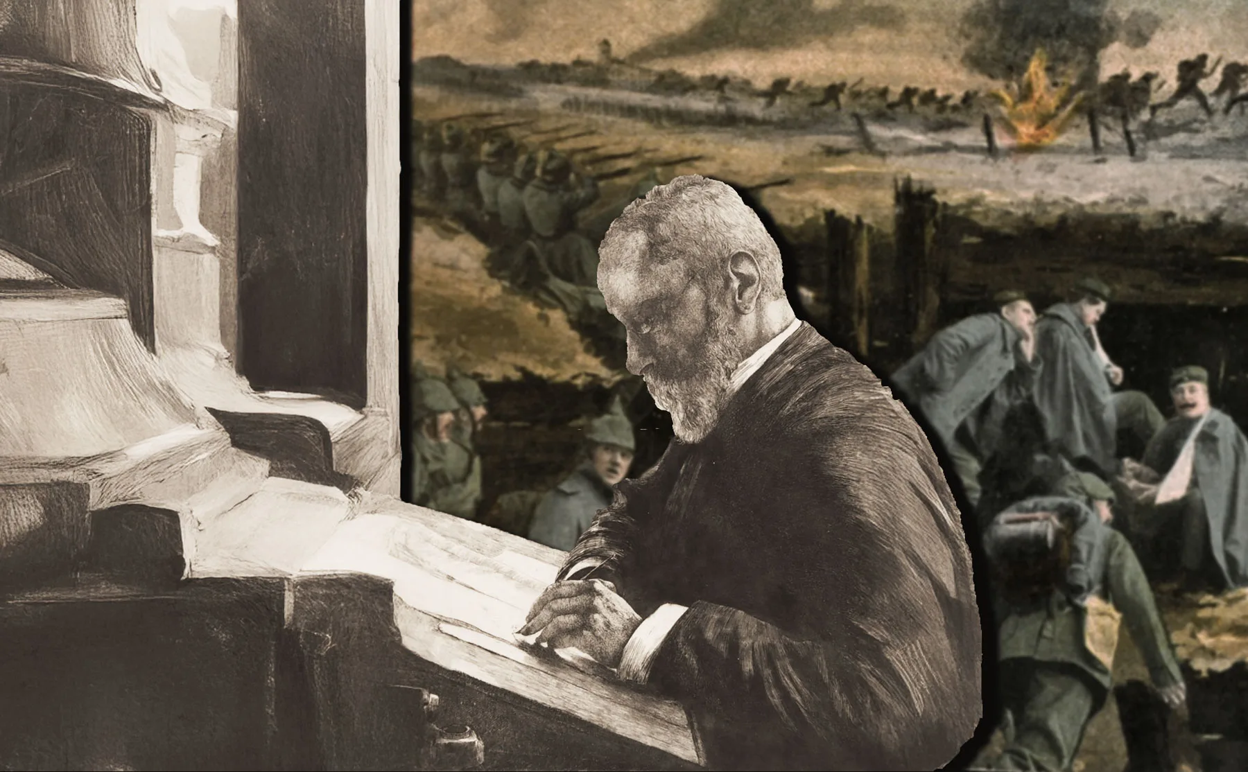 Der Schweizer Heinrich Angst wollte gemeinsam mit anderen den Ersten Weltkrieg verhindern.