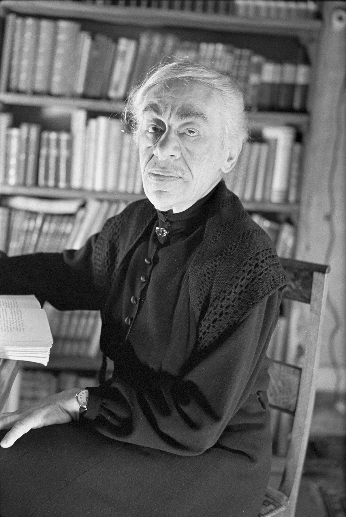 Porträt von Anna Tumarkin, 1945.