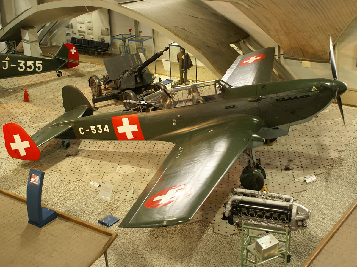 Fernaufklärer C-3603-1 der Schweizer Luftwaffe, im Einsatz von 1942 bis 1952.