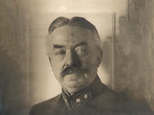 Porträt von General Ulrich Wille, um 1915.