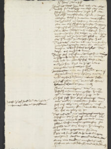 Witness statement of Johannes Stumpf, 1528.