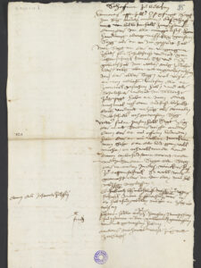 Witness statement of Laurentz Appenzeller, 1528.