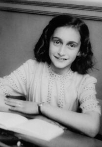 Anne Frank in a photograph dating from 1941.