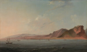 Ansicht von Santa Cruz, Teneriffa, 1776.