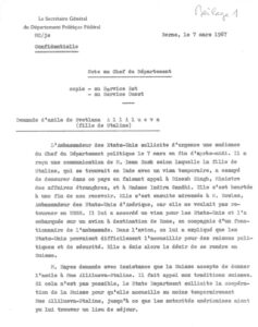 Asylantrag der USA für Swetlana Allilujewa.