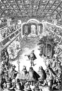 Das mehrstündige «Ballet comique de la reine» von 1581.