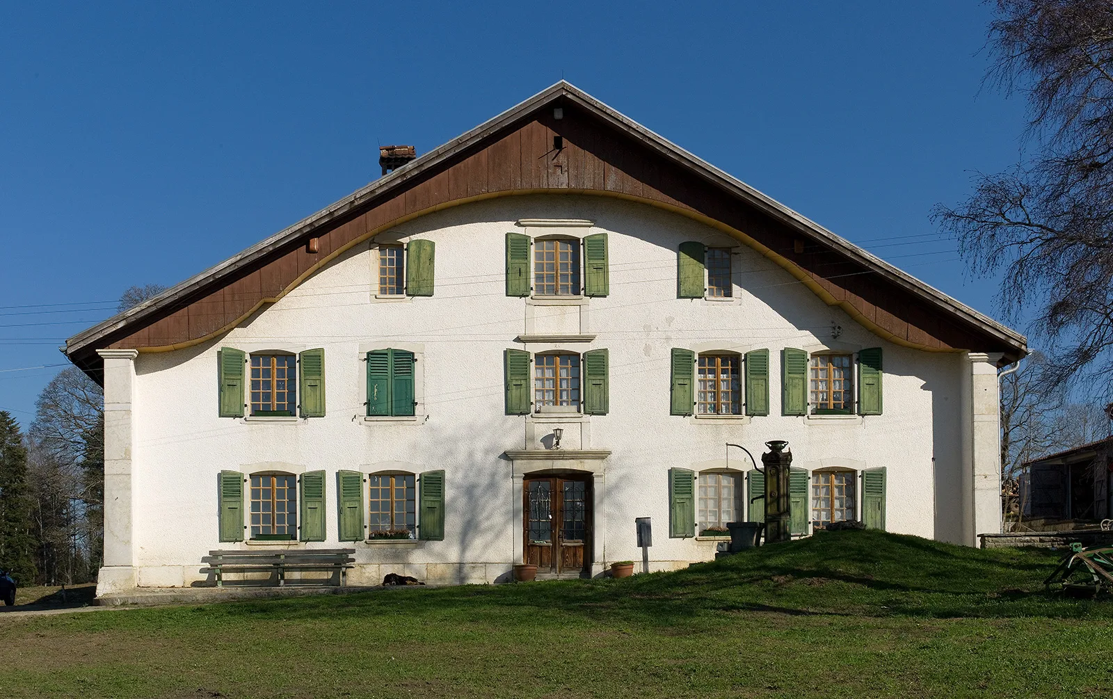 Der Bauernhof «La Bise Noire» in La Cibourg im Berner Jura.