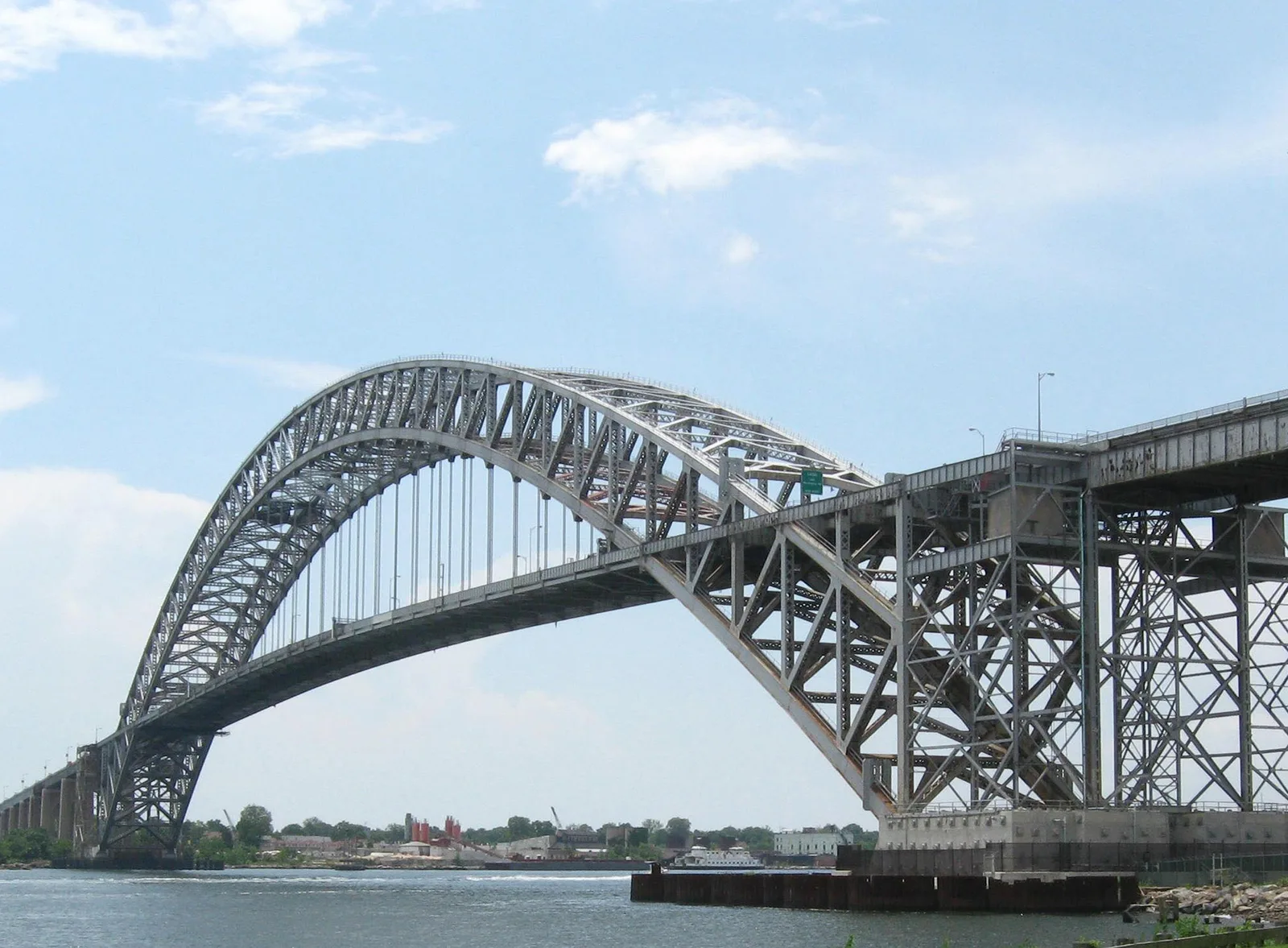 Die Bayonne Bridge in New York, fertiggestellt 1931.