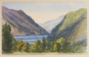 Lake Lucerne, as seen and painted by Queen Victoria.