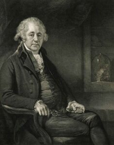 Porträt von Matthew Boulton, 1801.