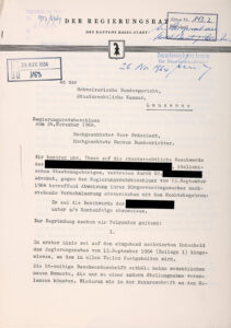 The Canton of Basel¬-Stadt rejects the application of a young Italian woman in the 1960s wishing to acquire Swiss nationality. The candidate had been "born and raised in Basel, attended school and found employment here" and had "family, friends and acquaintances in Basel". But the local authorities did not consider this sufficiently "strict evidence" of her "assimilation".
