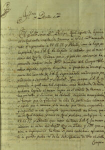 Lettre de l’Infant d’Espagne du 17 décembre 1742 adressée aux autorités de Genève pour les rassurer sur ses intentions à l’égard de la Seigneurie.