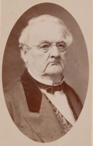 Le conseiller fédéral Wilhelm Mathias Naeff était le supérieur du directeur général des postes fédérales, Benedikt La Roche.