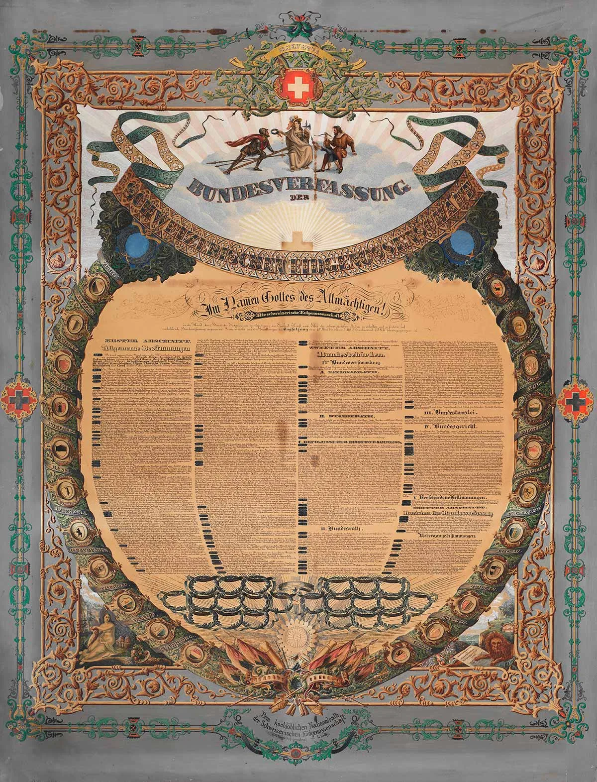 Bundesverfassung von 1848.