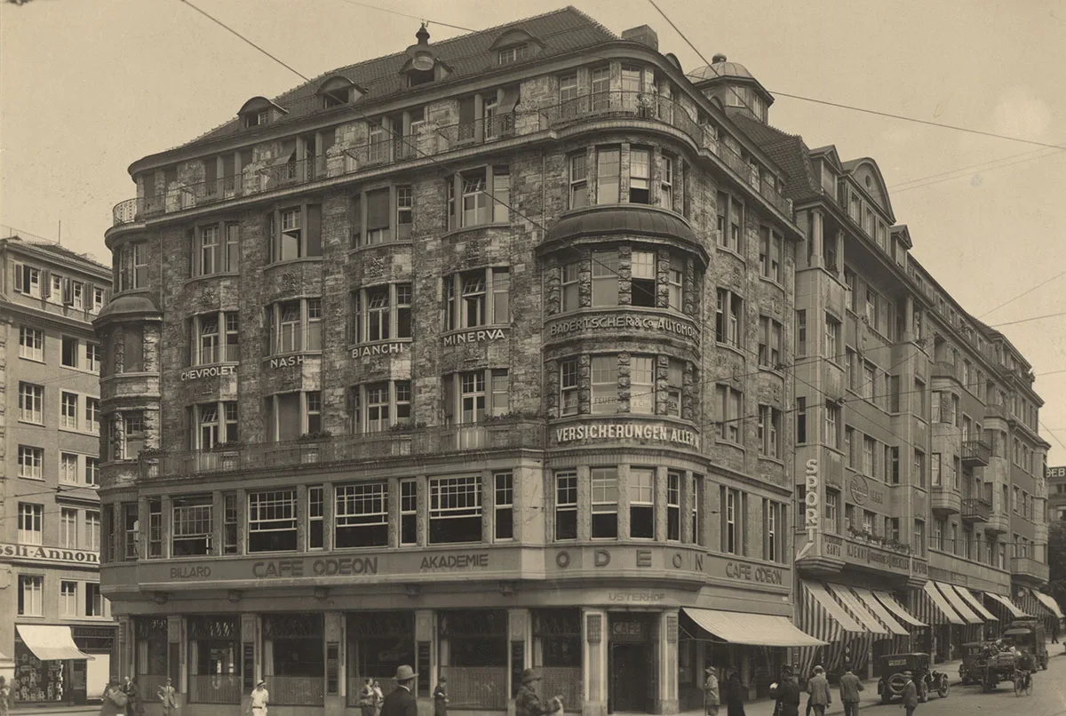 Das Café Odeon in Zürich.