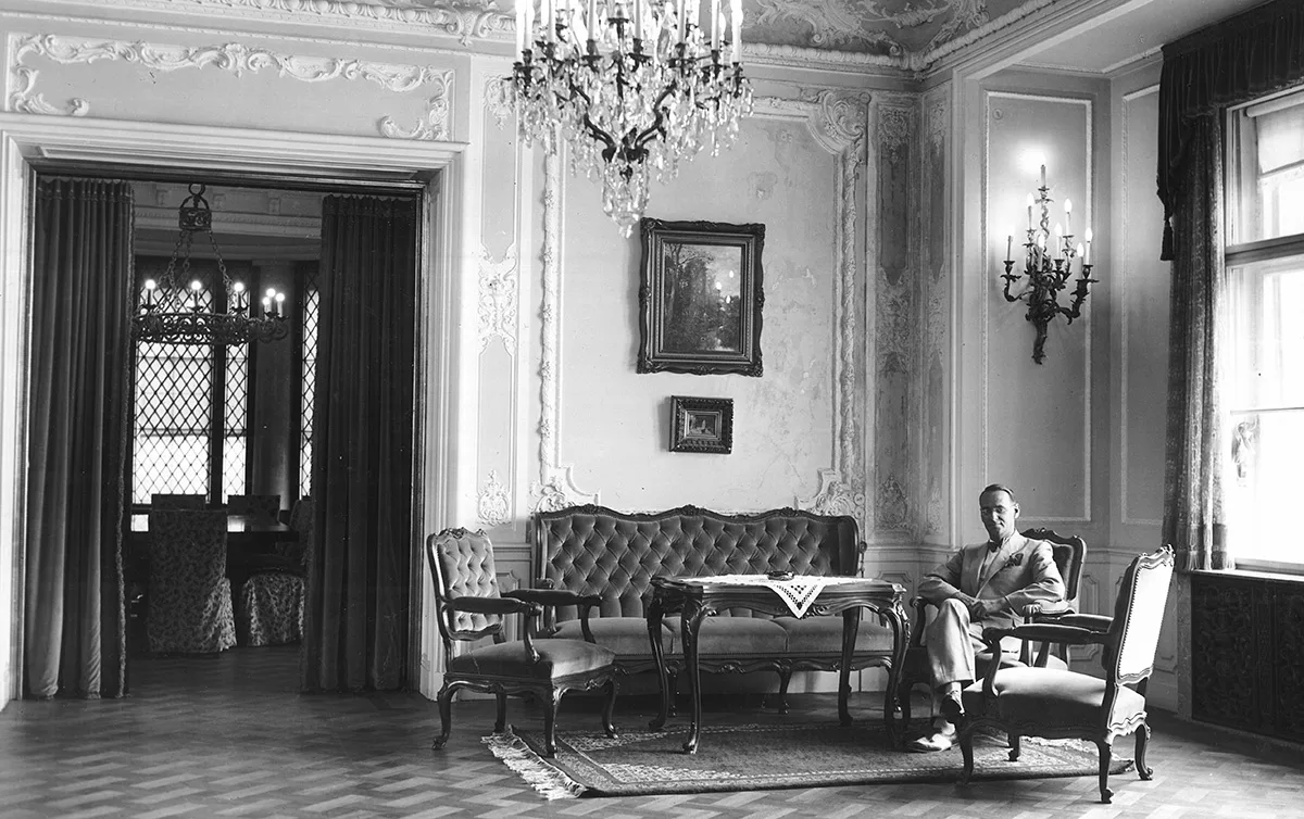 Porträt von Carl Lutz in Budapest, aufgenommen 1943.