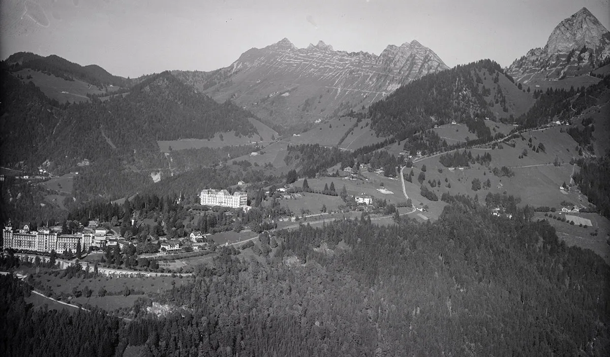 Ein Chalet im beschaulichen Caux wurde von Ursula Schultz als Zentrum für Spionage genutzt.