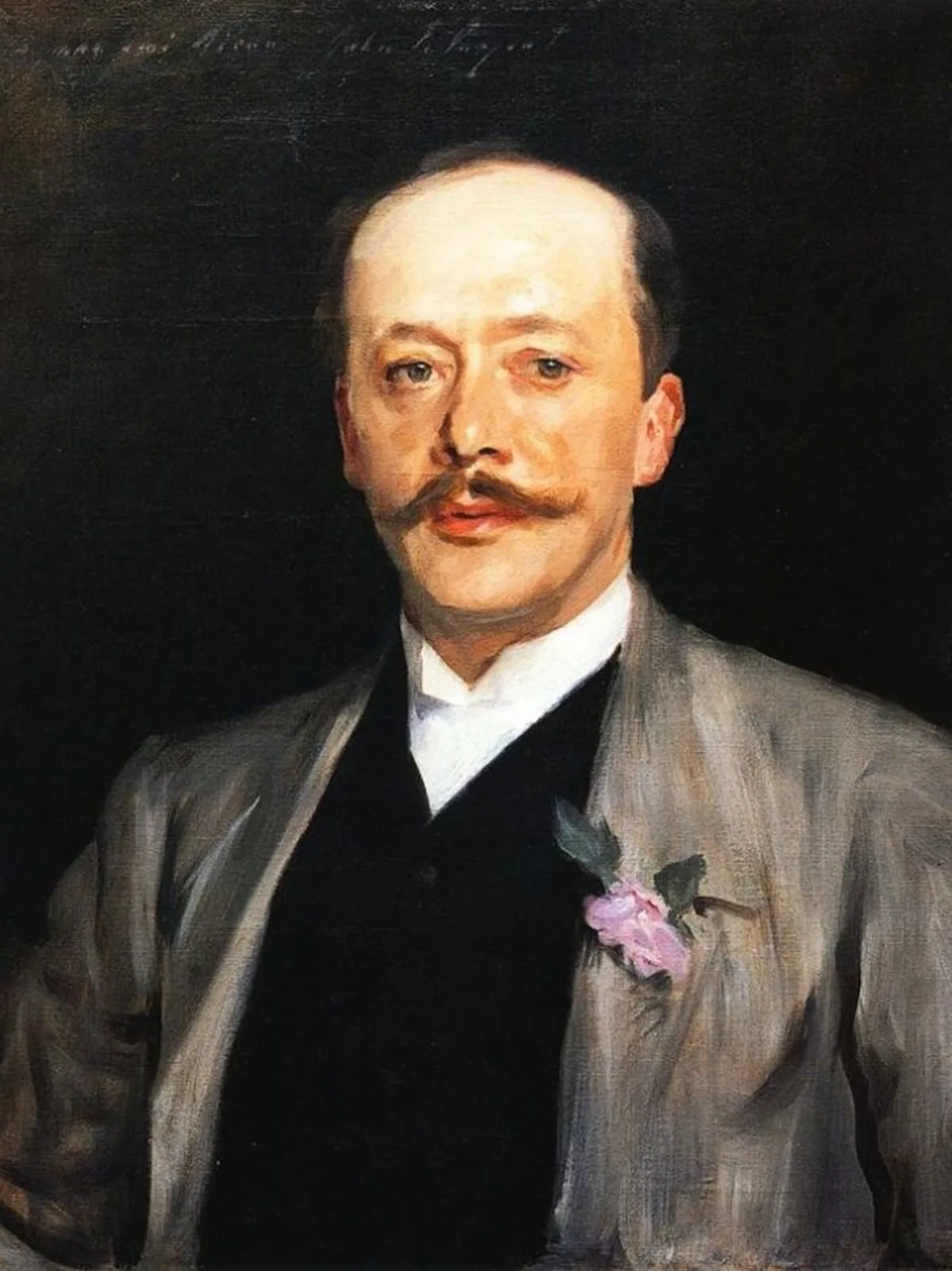 Charles Giron aus Genf: Gemalt von seinem Künstlerkollegen John Singer Sargent.