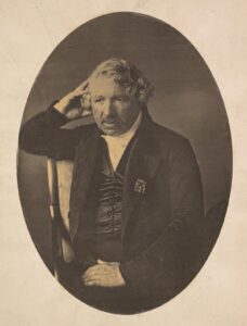 Louis Daguerre, aufgenommen um 1860.