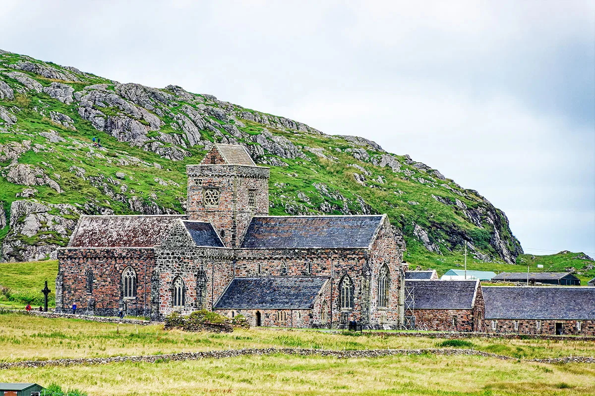 Das Kloster Iona auf der gleichnamigen Insel, gegründet vom Heiligen Columba.