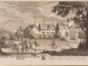 Das Ritterhaus in Bubikon um 1754.