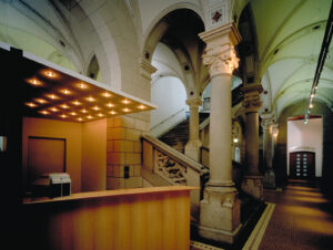 The museum foyer in 1998.