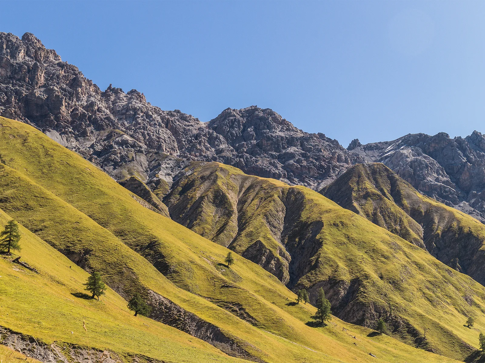 Der Nationalpark im Val Trupchun, September 2019.