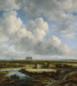 Die Bleichen von Haarlem, von Jacob van Ruisdael, um 1670/1675.